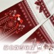 Red Maria Snowflake Tights